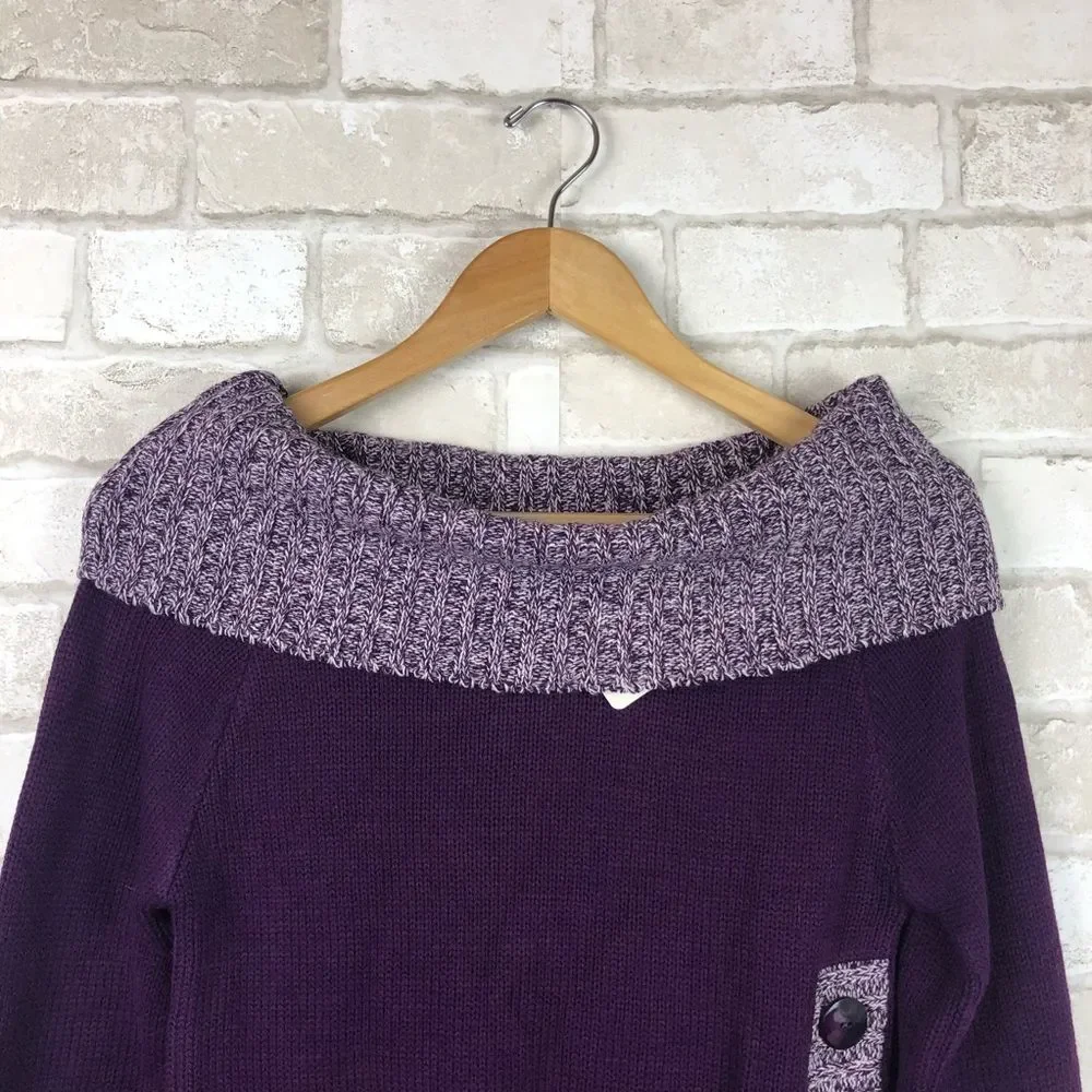 NWT Purple Knit Tunic Size M